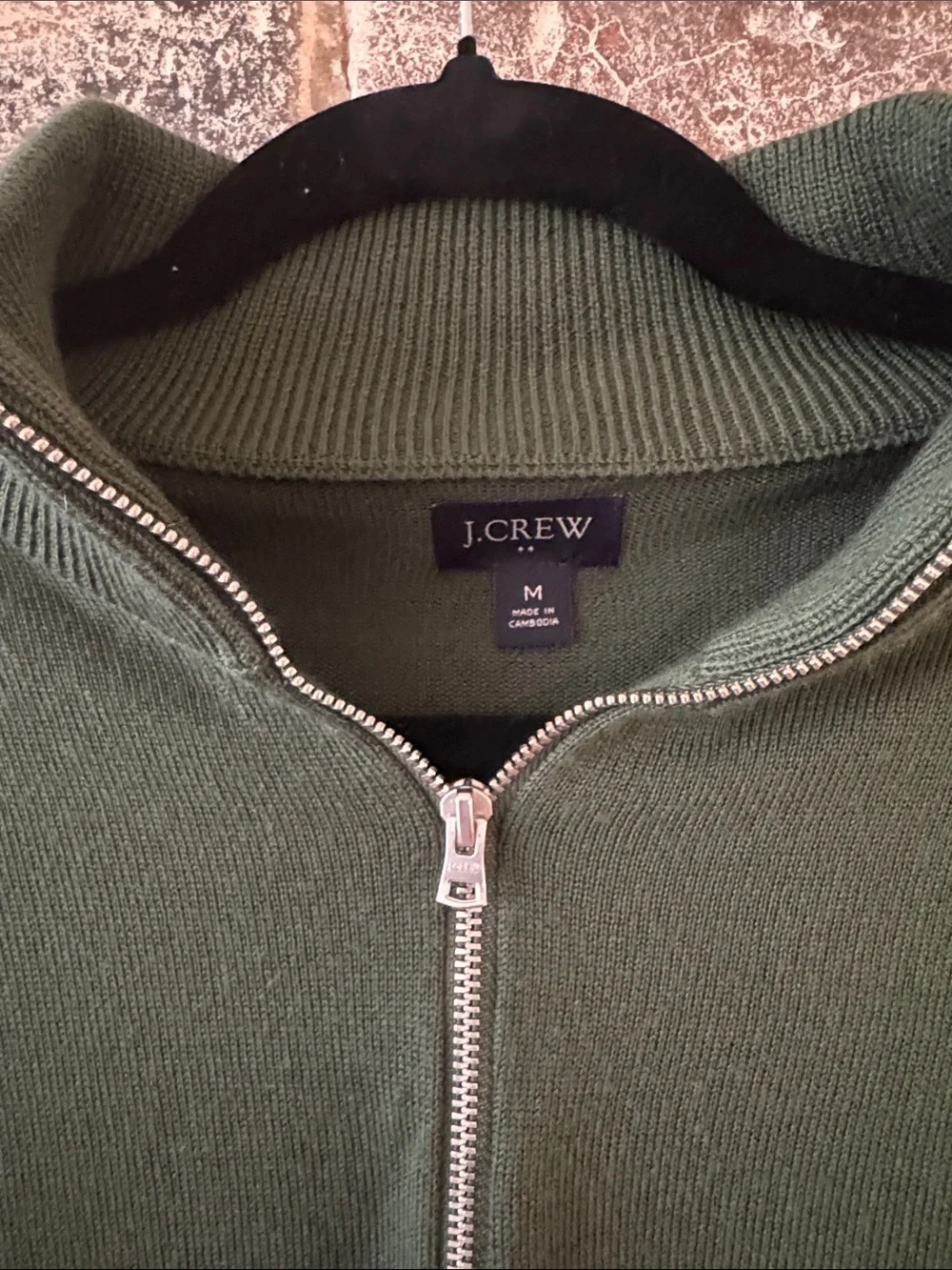 J. Crew crew half